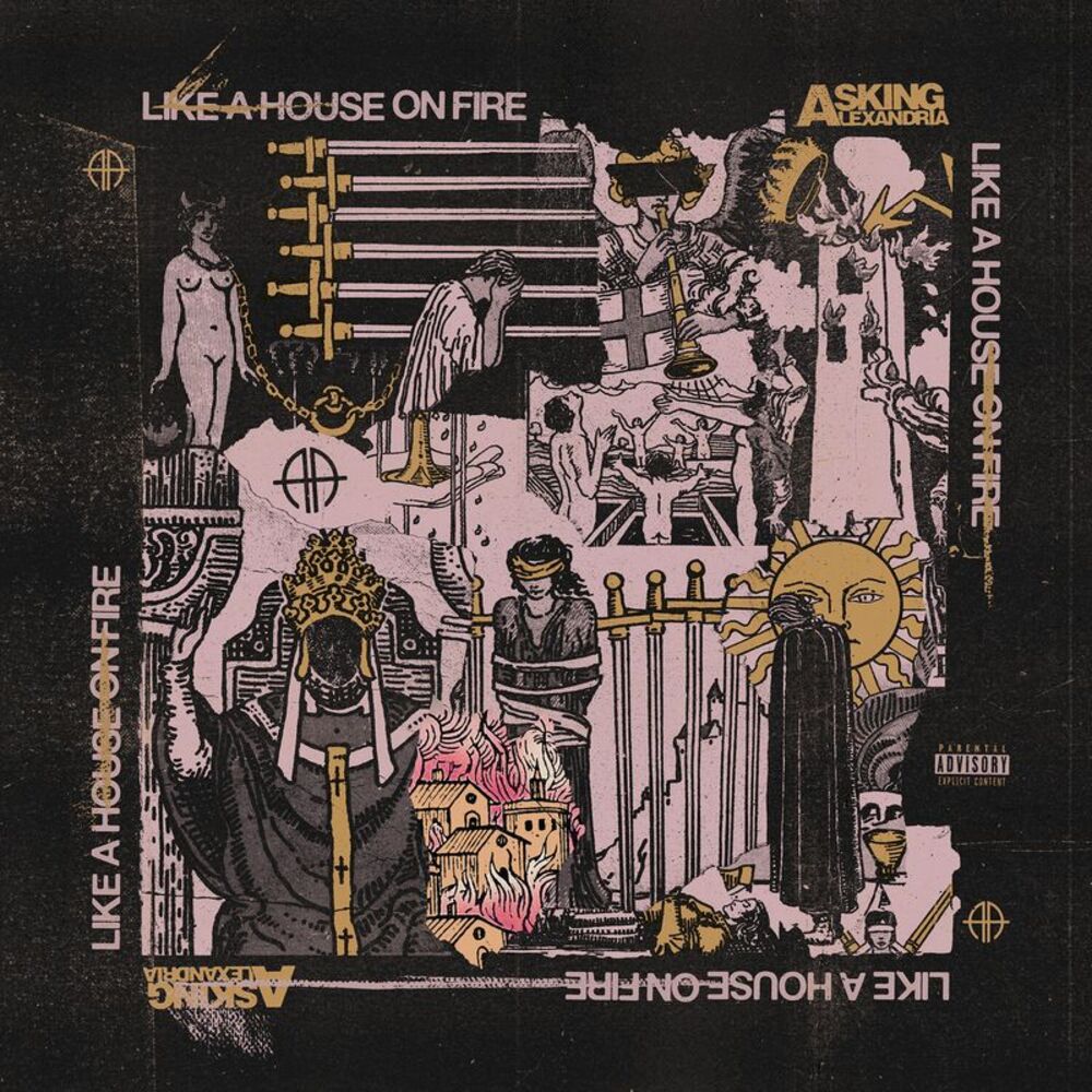 Asking Alexandria - Like A House On Fire  CD